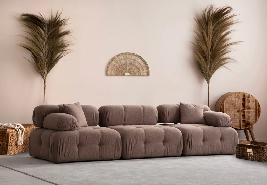 Modulová pohovka Doblo I 315 cm hnědá