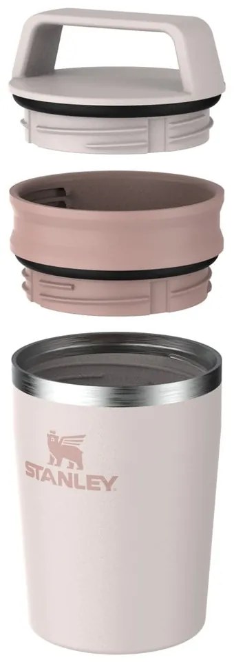 Svetloružový termo hrnček z nehrdzavejúcej ocele 230 ml Café-To-Go Travel Mug Rose Quartz – Stanley