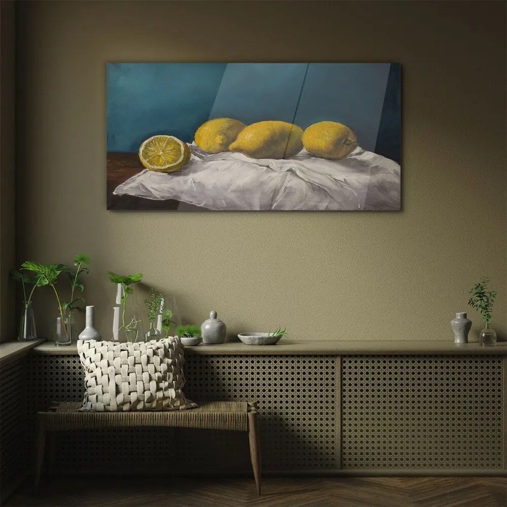 Obraz na skle Citrón ovocie