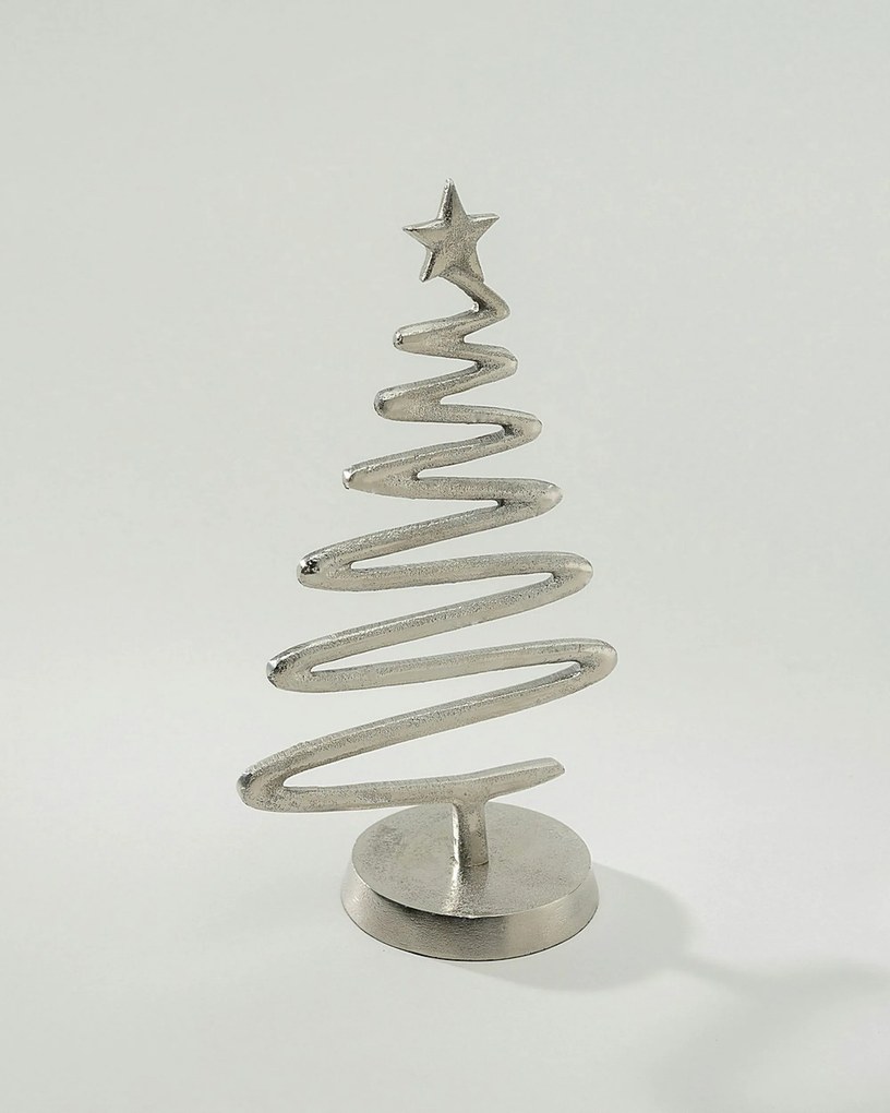 Stojaca dekorácia Silver Tree II 23x12x40 cm