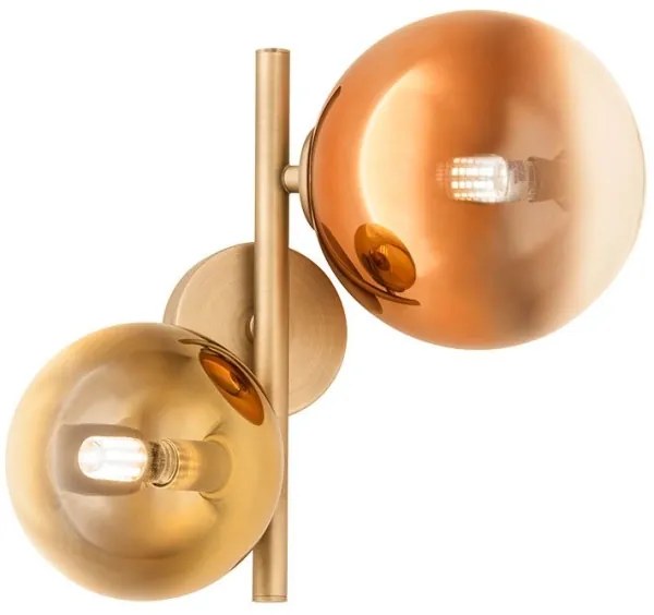 Redo 01-2778 - Nástenné svietidlo ROY 2xG9/10W/230V