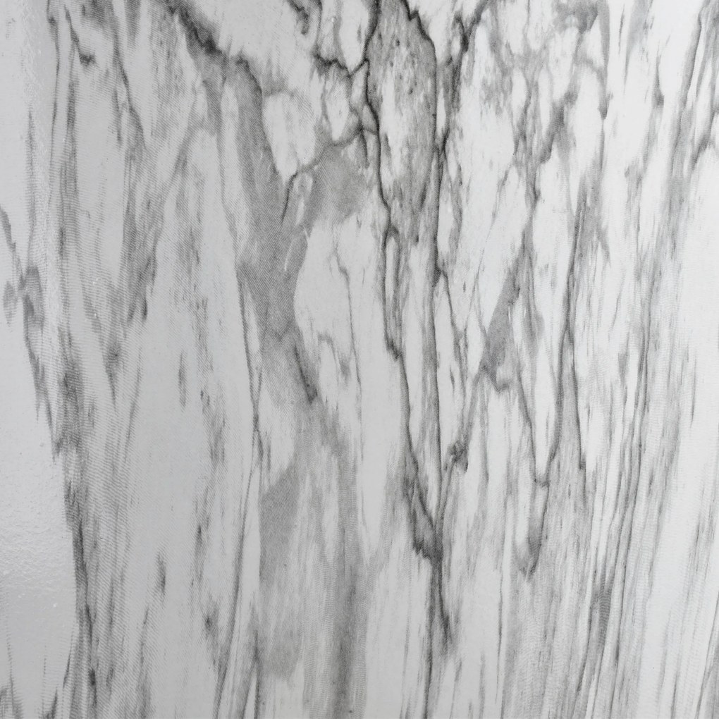 Sada 2 ks keramických kvetináčov NEVA MARBLE II biela/sivá