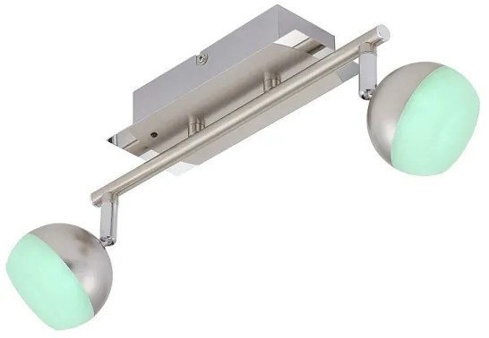 Briloner 2040-022 - LED RGB Stmievateľné bodové svietidlo 2xLED/3,3W/230V + DO