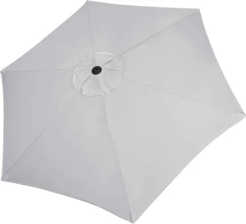 SPRINGOS Skladací záhradný slnečník 260 cm – sivý GU0022