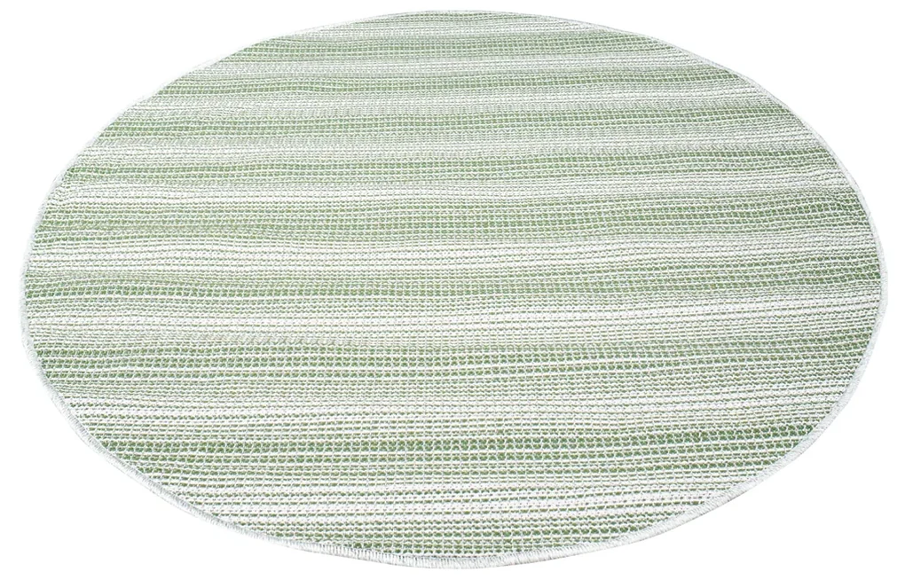 Dekorstudio Šnúrkový okrúhly koberec PALM 3471 - zelený Priemer koberca: 120cm
