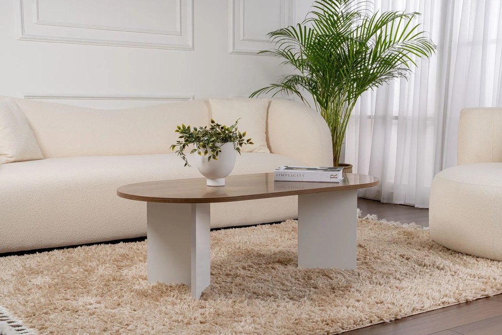 Sable - Walnut, White