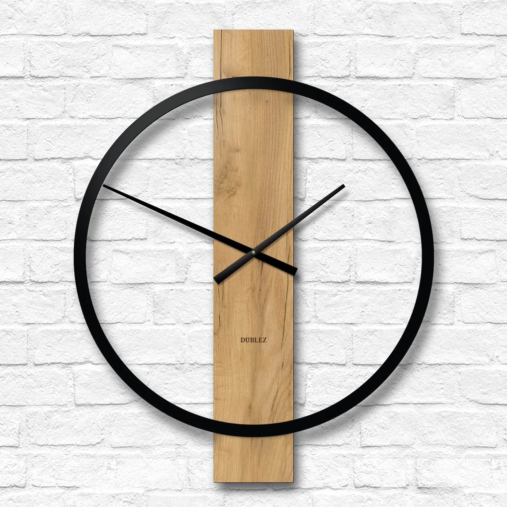 DUBLEZ | Minimalistické nástenné hodiny - Circle Line