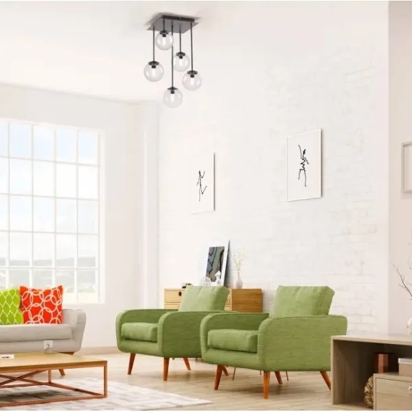 Paul Neuhaus 6719-18 - LED Luster na tyči WIDOW 5xG9/3W/230V