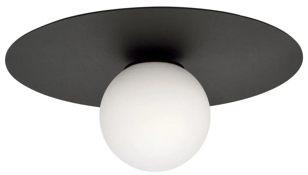 Stropné svietidlo SOLAR 1xE14/10W/230V čierna/biela