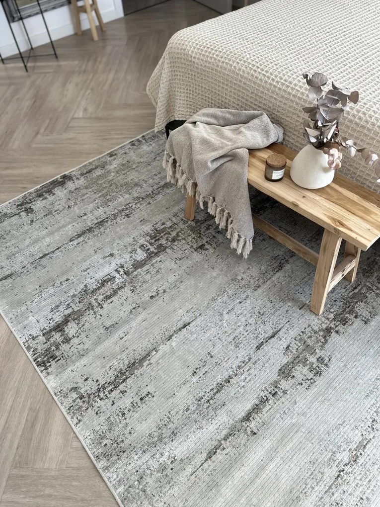 Devos Caby (DC Carpets), TRHÁK: Kusový koberec Isphahan 84577 Silver/Vision, 160x230, šedá, obývacia izba