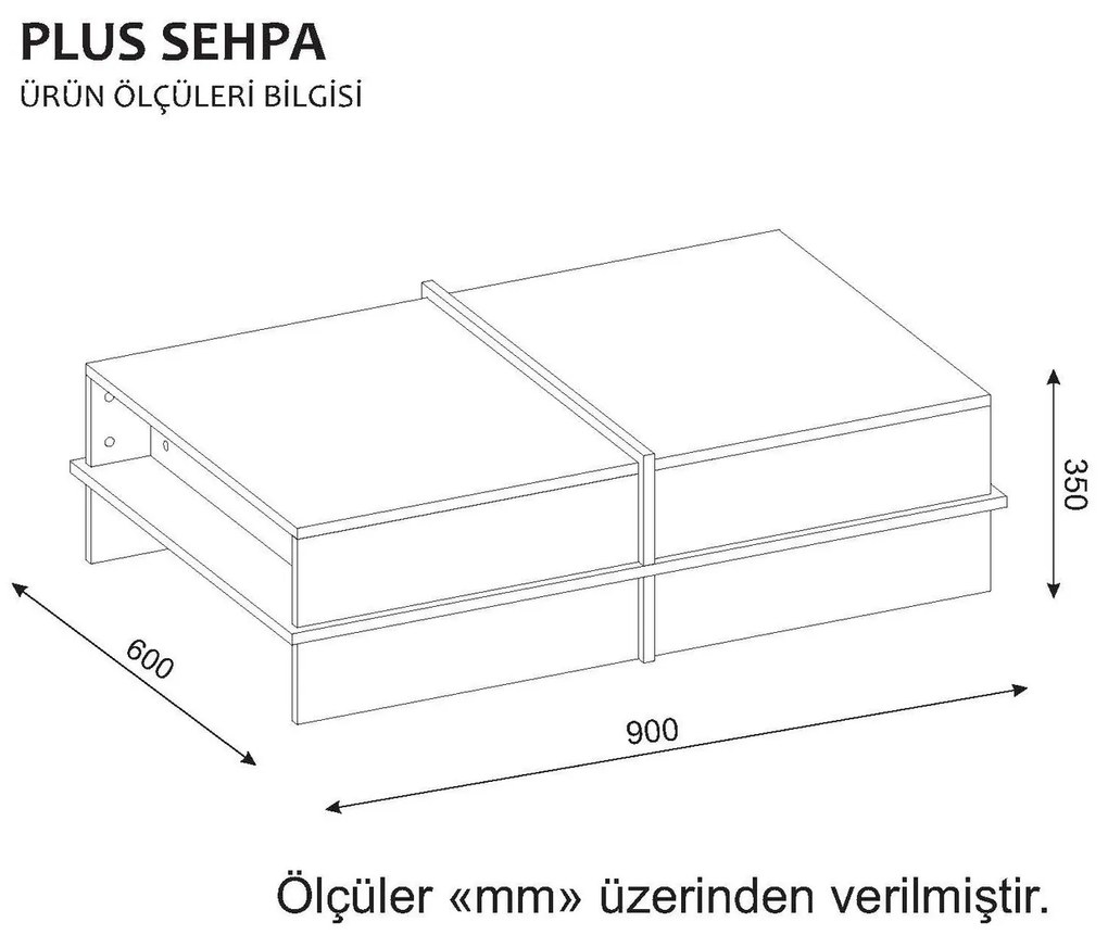 Konferenčný stolík Prius (Biela + Orech). Vlastná spoľahlivá doprava až k Vám domov. 1071676