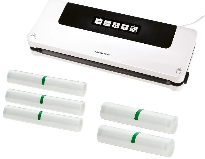 Silvercrest®  Kitchen Tools Vákuovačka SV 125 C7/Sov 125 C7 + Fólie na vákuové balenie SFS 300 C1/Sofs 300 C1  (800010535)