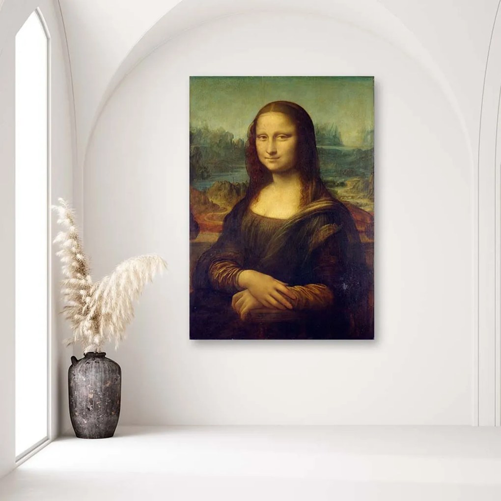 Obraz na plátně REPRODUKCE Mona Lisa - Da Vinci, - 40x60 cm