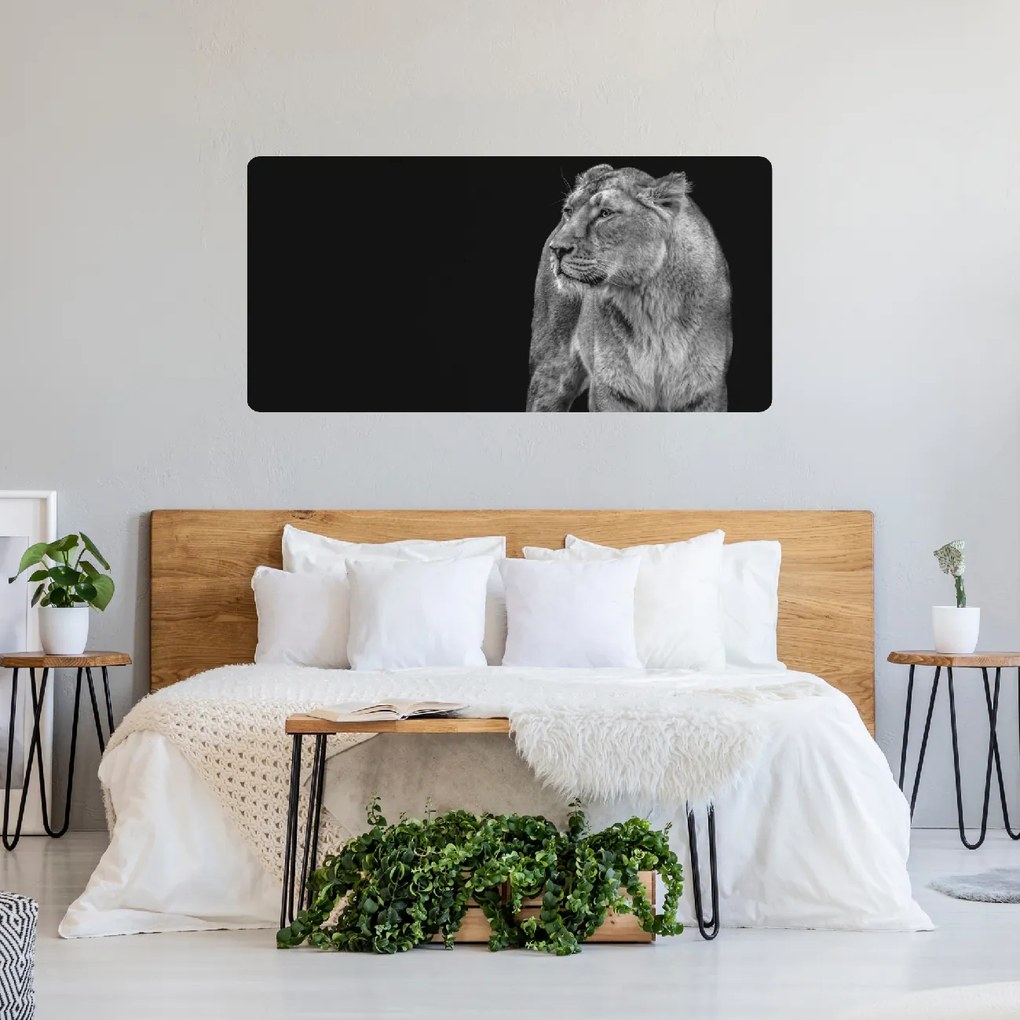 PIPPER. Samolepiaca textilná tapeta - Levica