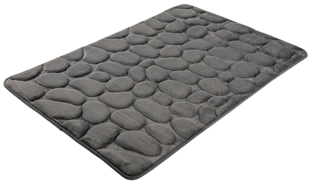 MIOMARE® Kúpeľňový koberec 60 x 90 cm, šedá (100289586)