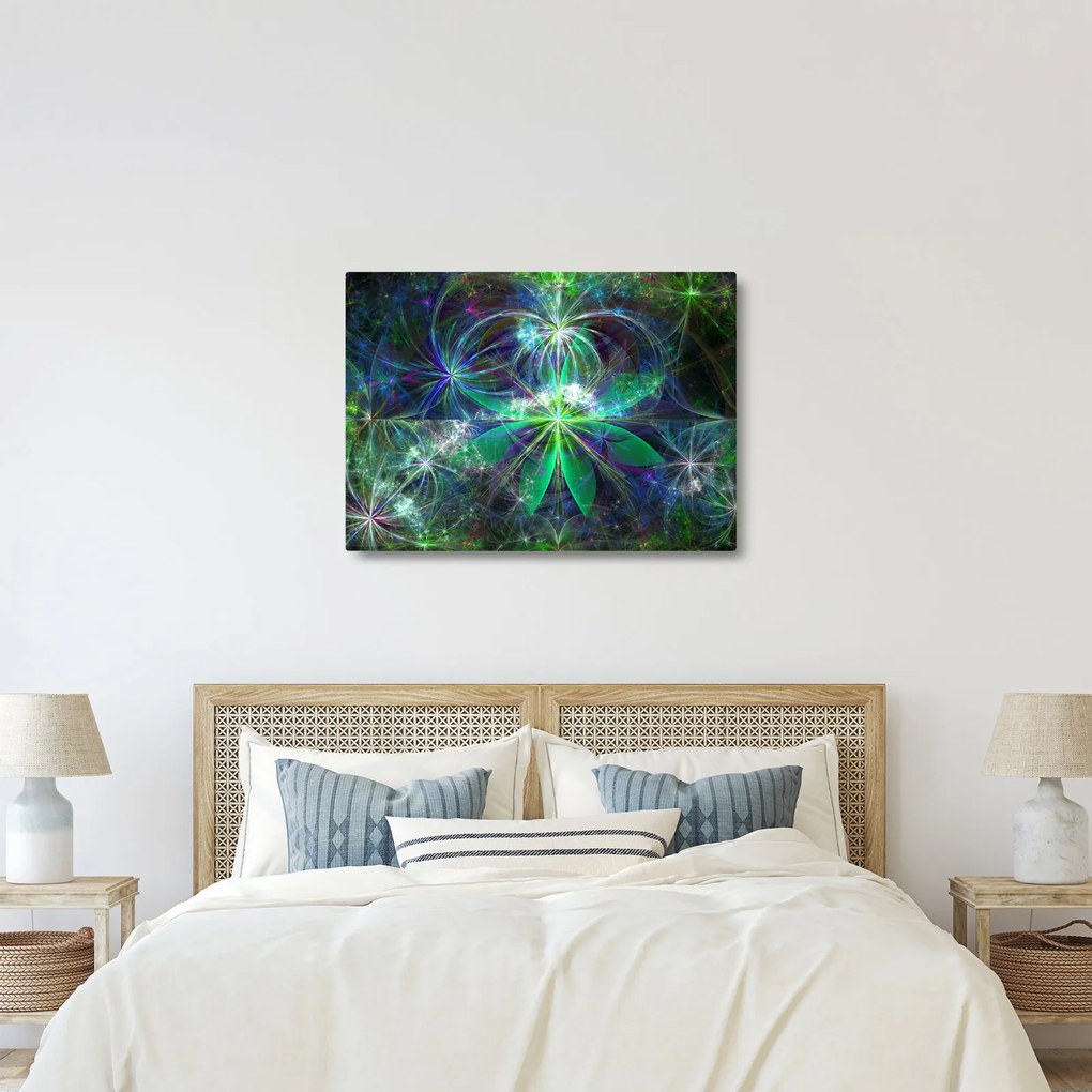 Obraz - Abstraktné geometrické tvary (70x50 cm)