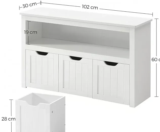 Skrinka na hračky LHS380W01
