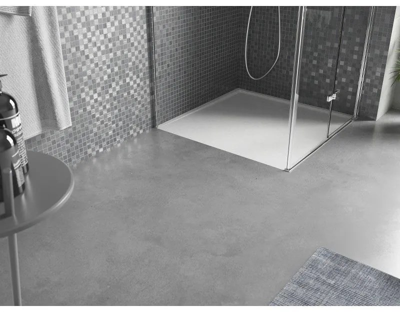 Mexen Amon, SMC štvorcová sprchová vanička 80 x 80 cm, biela, 4F108080