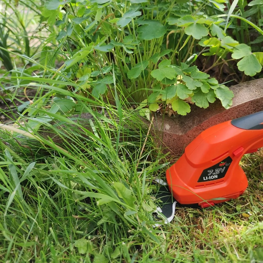 Asist Smart Garden AE3N72 aku nožnice s pevnou rukoväťou, 7,2 V Li-lon