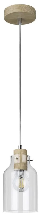 Spot-Light 1760174 - Luster na lanku ALESSANDRO 1xE27/60W/230V