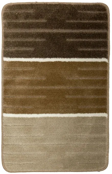 Sada kúpeľňových koberčekov COMO krémová / sivá