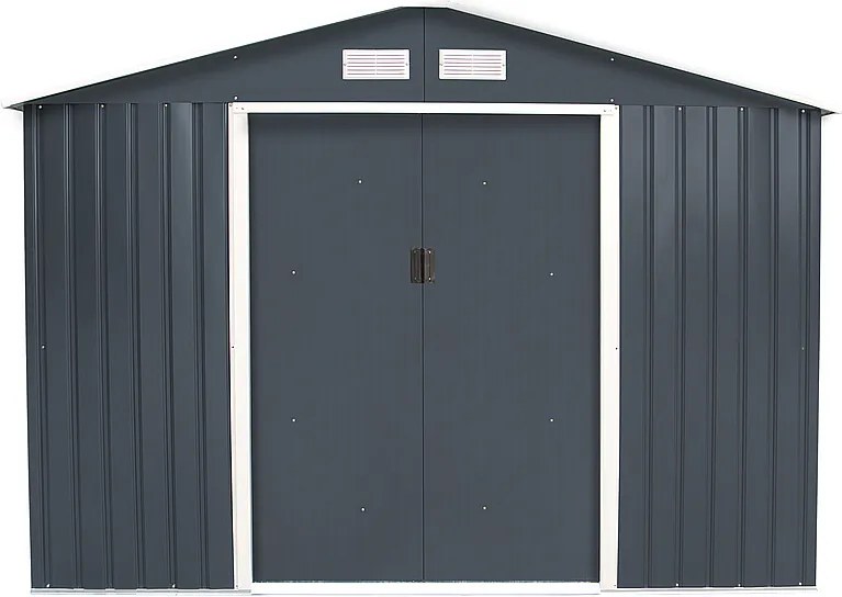 Záhradný domček plocha 277 x 255 cm (šedá)