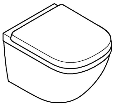 GROHE 39693000-Záves. kompaktné WC EURO CERAMIC s Triple Vortex 53 l keram./biela