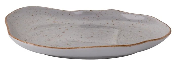 Tanier plytký 17 cm sivý - Hotel Inn Chic farebný - 492212