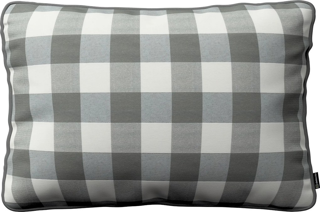 Gabika so šnúrkou, obliečka 60x40cm farba produktu sivá látka vzorované