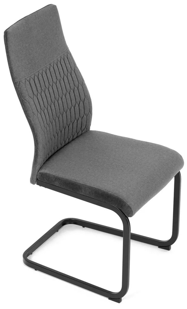 Jedálenská stolička DCL-X7018 GREY2, sivá