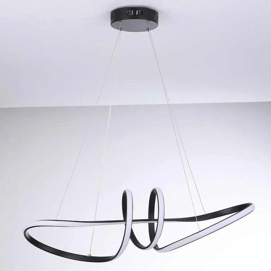 Závesné svietidlo KROTOS BLACK AH-KRLED40BL LED LW1