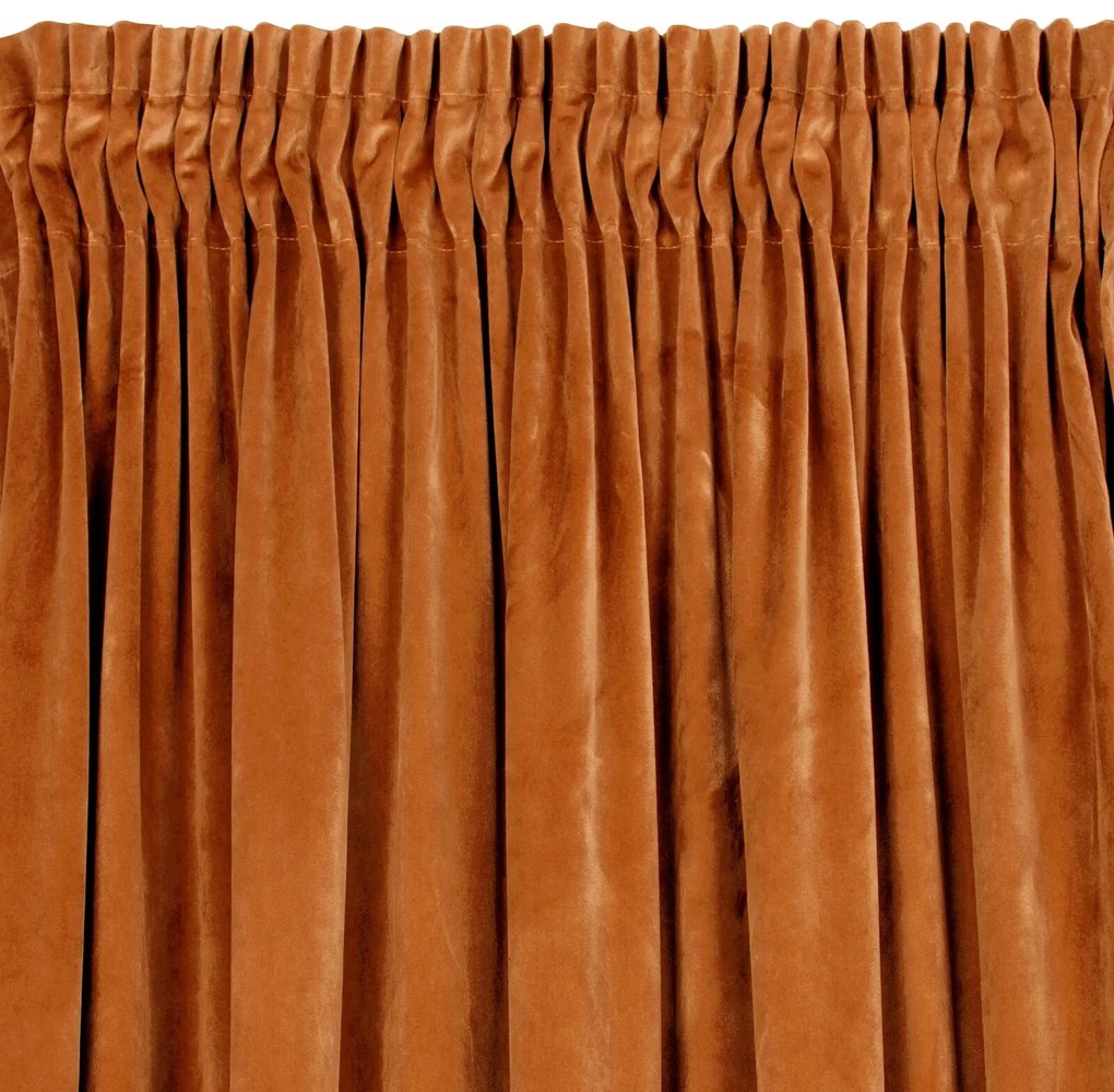 ZATEMŇOVACÍ ZÁVES NA PÁSKE RIA 140X270 CM ORANŽOVÁ