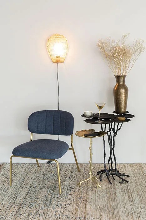 WL-Living Lena nástenná lampa - Zlatá