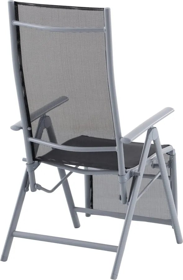 Čierna kovová záhradná stolička Ariola – Garden Pleasure