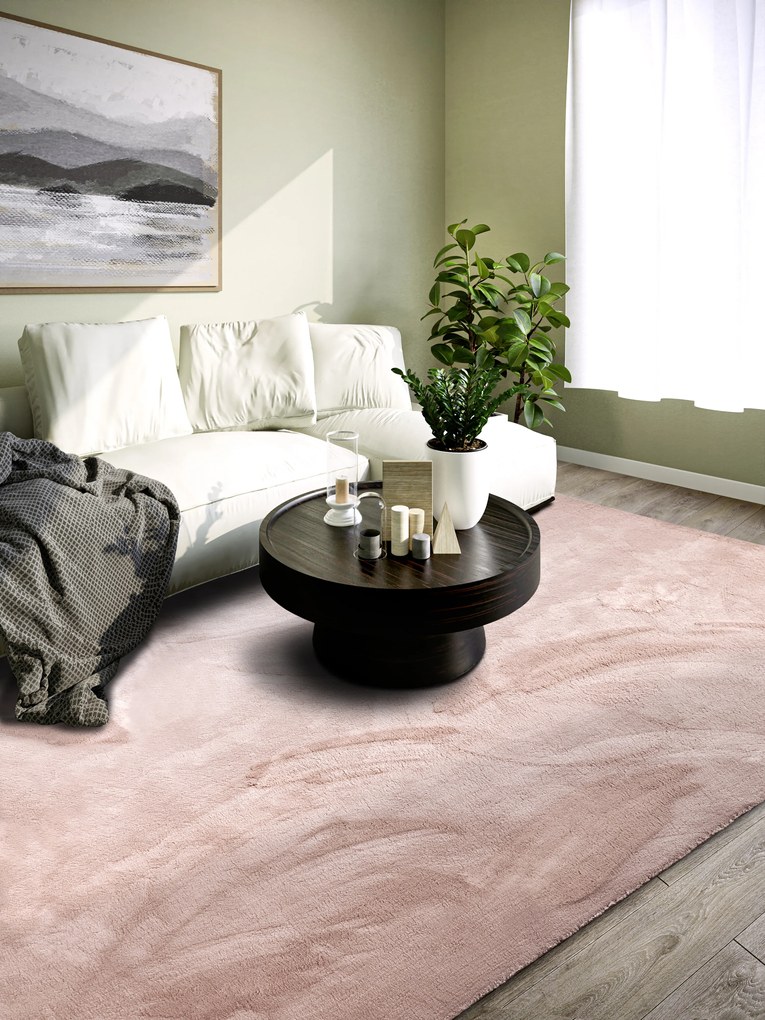 Villeroy & Boch, Kusový koberec Villeroy & Boch 106161 Pink, 120x170, ružová, obývacia izba