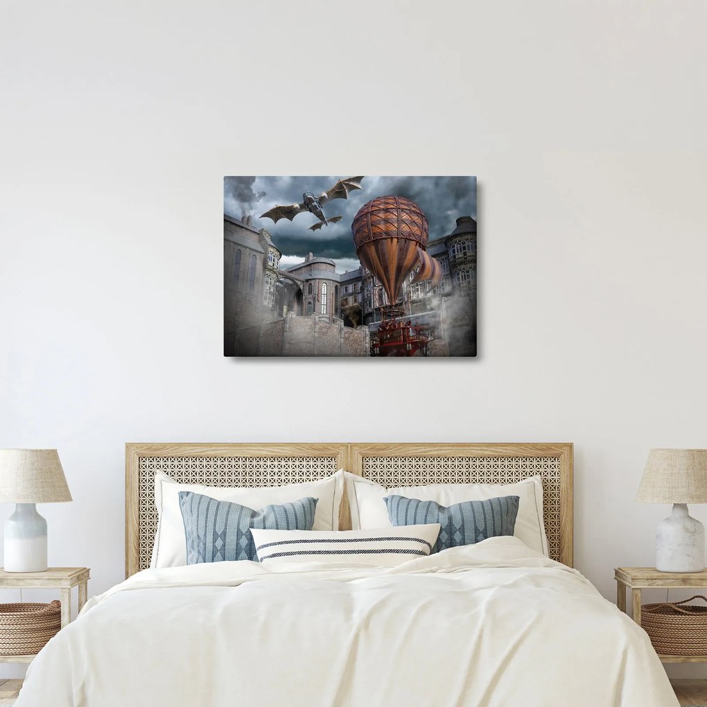 Obraz - Surrealistická krajina (70x50 cm)