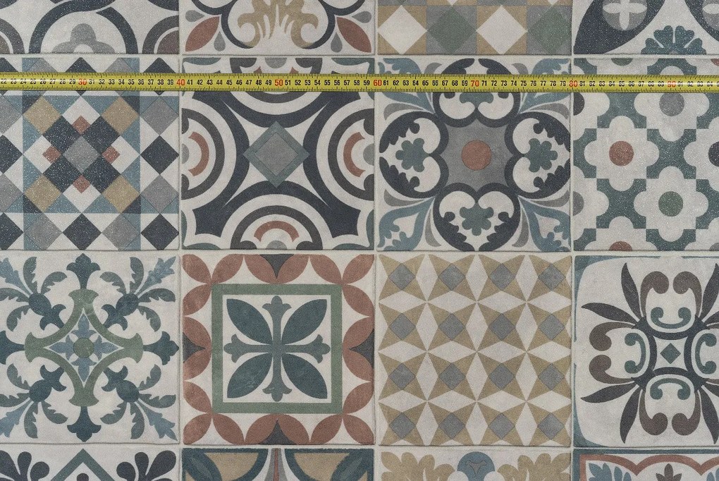 PVC podlaha - lino Livitex Retro 2793, na mieru, šíře 3m,4m, viacfarebná, filc, chodba / predsieň, Beaulieu International Group