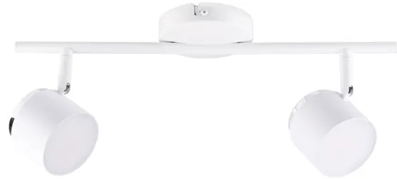 LED Bodové svietidlo KUBIK 2xLED/4,2W/230V biela