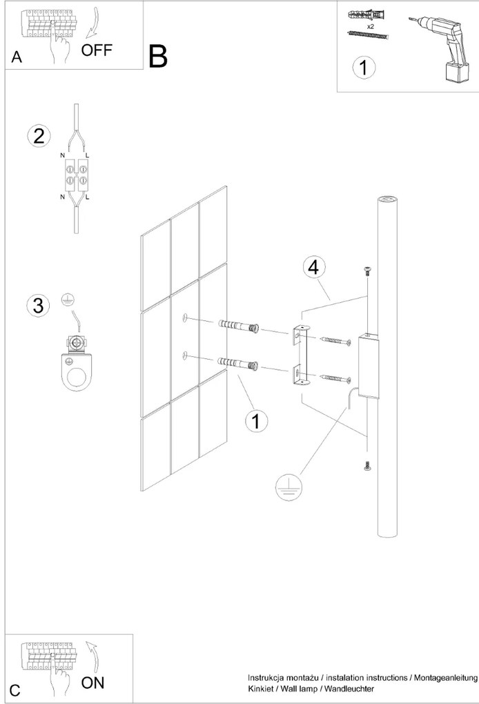 Nástenné svietidlo Pastelo, 1x oranžové kovové tienidlo