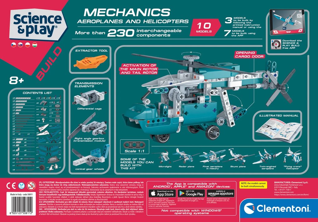 Mechanické laboratórium - Lietadlá a helikoptéry