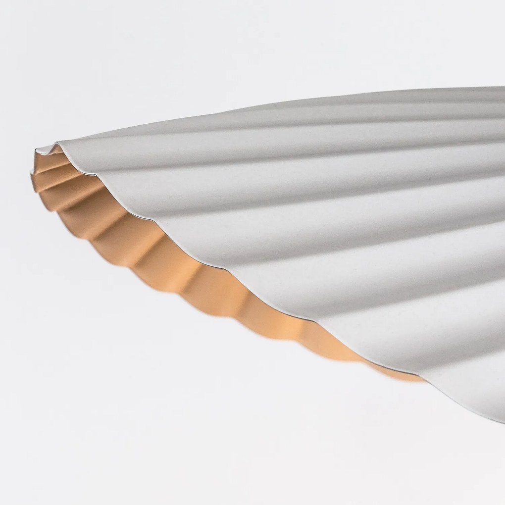 Rabalux BRIDGET závesný luster, biela farba, priemer 47 cm