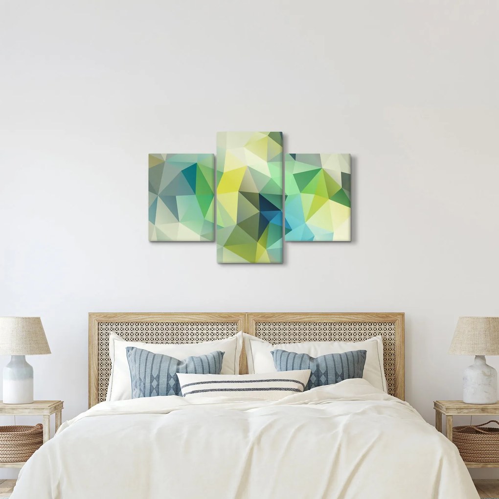 Obraz geometrické abstrakcie (90x60 cm)
