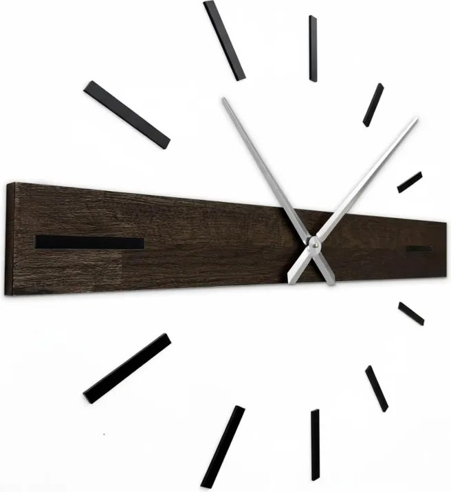 Originálne drevené hodiny na stenu do obývačky | SENTOP MAS025-3169