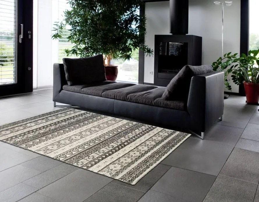 Kusový koberec Delgardo K11510-02 Grey, 80x150, šedá, chodba / predsieň, Festival