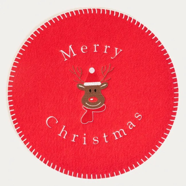 Sada podložiek pod taniere MERRICK červená 760204 (2 ks)