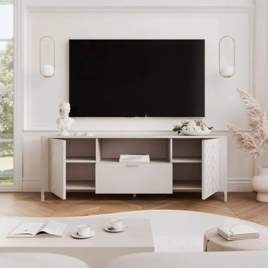 TV stolík MARCIUS 160cm kašmír