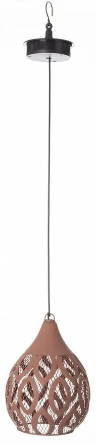 LED závesné solárne vonkajšie svietidlo (výška 19.5 cm) – LDK Garden