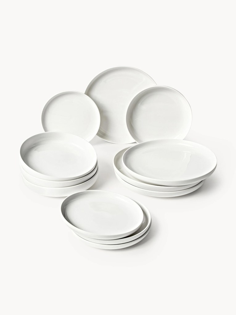 Porcelánová súprava riadu Nessa, 4 osoby, 12 ks