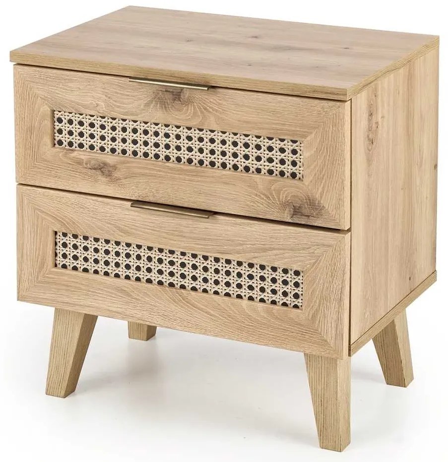 Nočný stolík Rustico, dub artisan