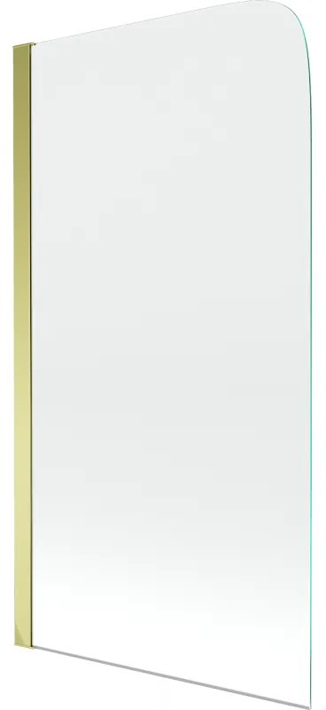 Mexen FELIX, vaňová zástena, 1-krídlo, 70 x 140 cm, zlatá, 890-070-001-50-00